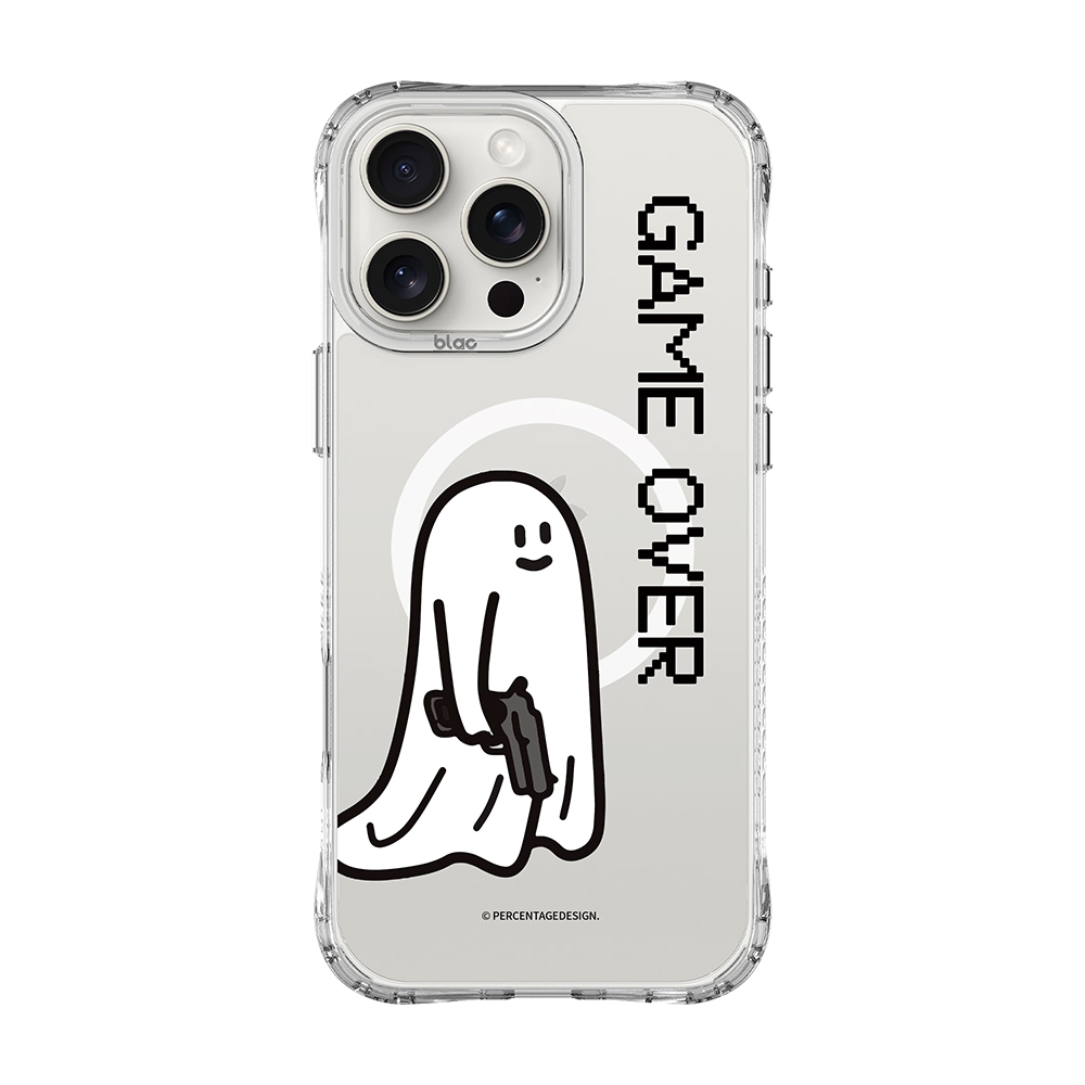 【TOYSELECT】Percentage遊戲結束抗黃防摔MagSafe iPhone手機殼