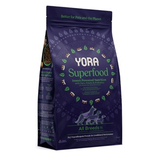 【YORA】全犬種完整配方飼料6kg 蟲蟲高蛋白飼料 狗狗飼料