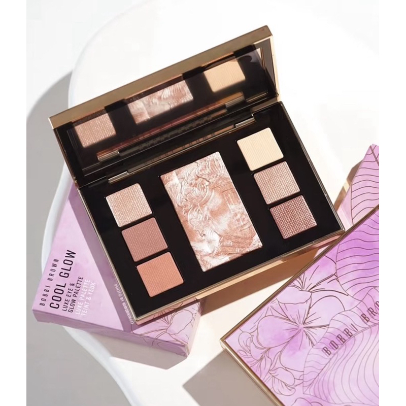 現貨 Bobbi Brown 璀璨星夜鑽石眼頰盤 2022聖誕限量斷貨盤Incandescent Glow璀璨玫瑰金