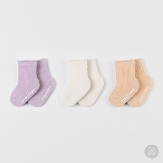 [ BLACK_Q ] 現貨*韓國正品*KIDS CLARA*Bebe HAPPY PRINCE-JINNY花邊短襪