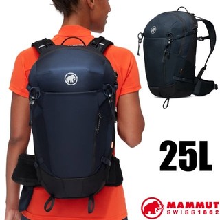 【MAMMUT 長毛象】送》女 輕量透氣日用 登山背包-附防雨罩 25L Lithium 自行車背包 00730