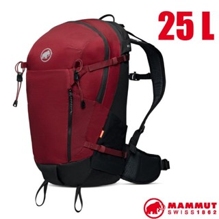 【MAMMUT 長毛象】送》女 輕量透氣日用 登山揹包-附防雨罩 25L Lithium 自行車揹包 00730