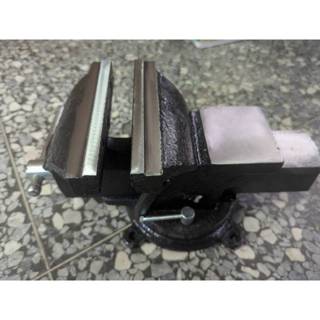 重型虎鉗 6吋 桌上型虎鉗(萬力) -- 附旋轉底座 鉗工 DIY 工件組裝加工夾具