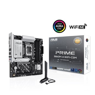 ASUS華碩 PRIME B860M-A WIFI-CSM【M-ATX/1851腳位】主機板
