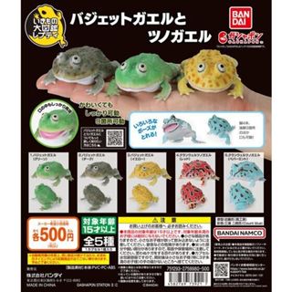 『現貨』生物大圖鑑-圓眼珍珠蛙與角蛙 BANDAI 扭蛋 轉蛋 【蛋樂寶】