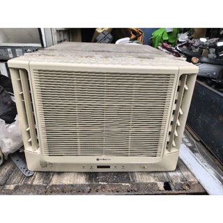 2級能效~二手中古日立1.4噸雙吹窗型冷氣，適用5～7坪，3.6kw，RA-36WK，寬62/高43，保固3個月