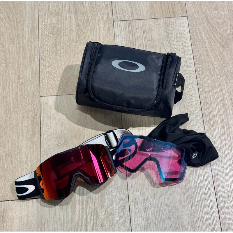 Oakley line miner pro m玫瑰金雪鏡