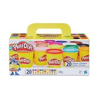 【Play-Doh 】培樂多繽紛20色黏土組/無毒黏土/培樂多黏土/創意DIY