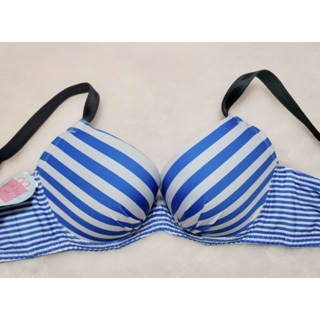 ☆瑪登瑪朵☆迷人內衣--(藍--70D.70E.).250