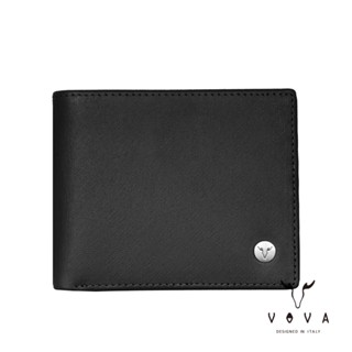 VOVA 沃汎 PHOENIX 菲尼克斯系列4卡零錢袋皮夾 -黑色 VA135W007BK