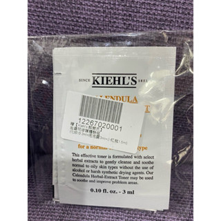 Kiehl’s 契爾氏-金盞花修護體驗組（化妝水3ml/泡泡露3ml/小紅瓶1.5ml)