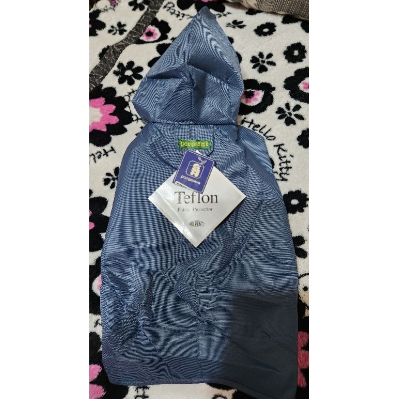 Pompreece 日本 雨衣 寵物 全新 Teflon布料 3號 抗油抗污防水