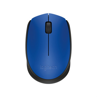 Logitech 羅技 M171 無線滑鼠 羅技滑鼠 滑鼠 (灰黑色/藍色) 羅技無線滑鼠