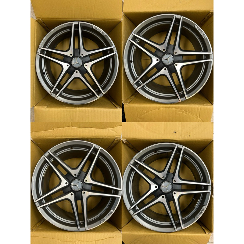 Benz 賓士原廠C63S AMG 19吋前後配輪框