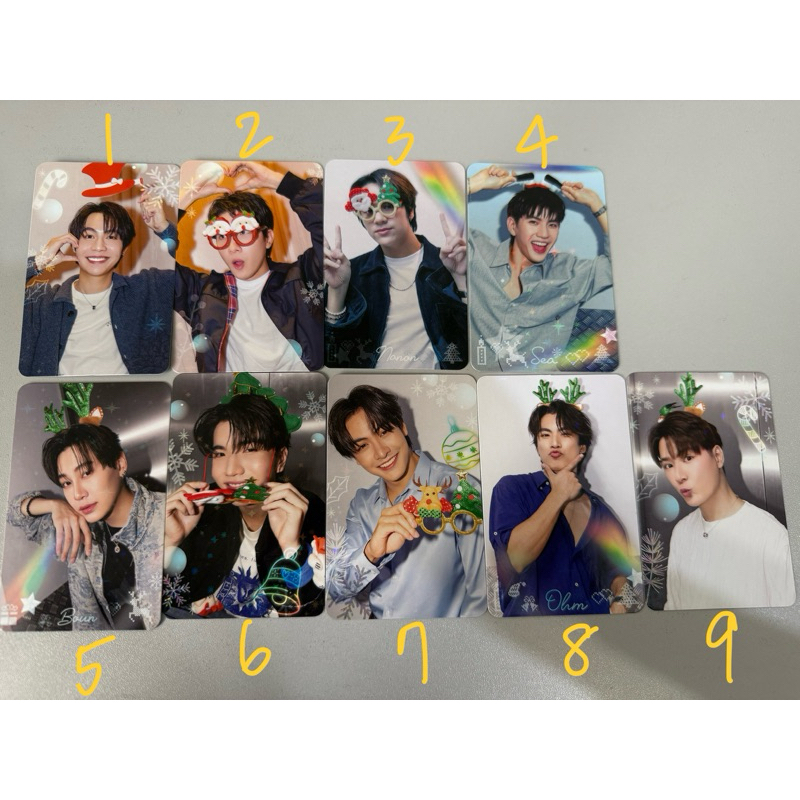 gmmtv 隨機卡 日本聖誕小卡 nanon