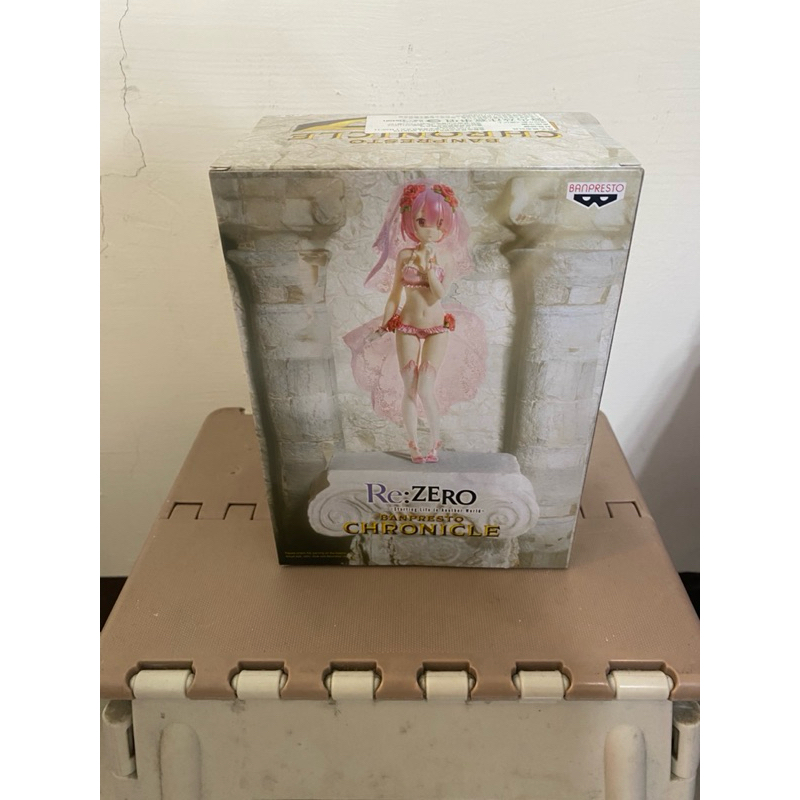 拉姆 婚紗 景品 代理 全新未拆 CHRONICLE 從零開始的異世界生活 拉姆 婚紗 裝扮 寬盒