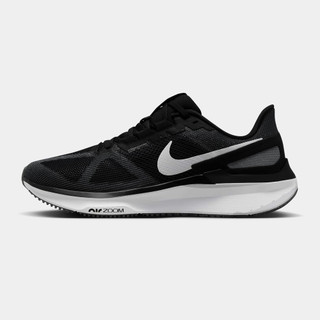 NIKE AIR ZOOM STRUCTURE 25 男慢跑鞋 黑白 DJ7883-002 出清價
