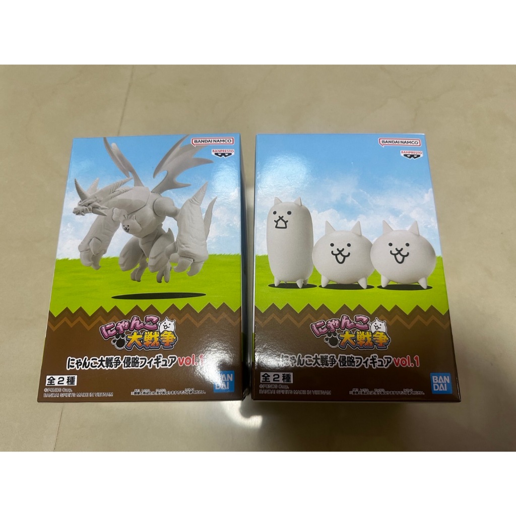 日版 貓咪大戰爭 侵略公仔 vol.1 姆特貓 坦克貓 景品