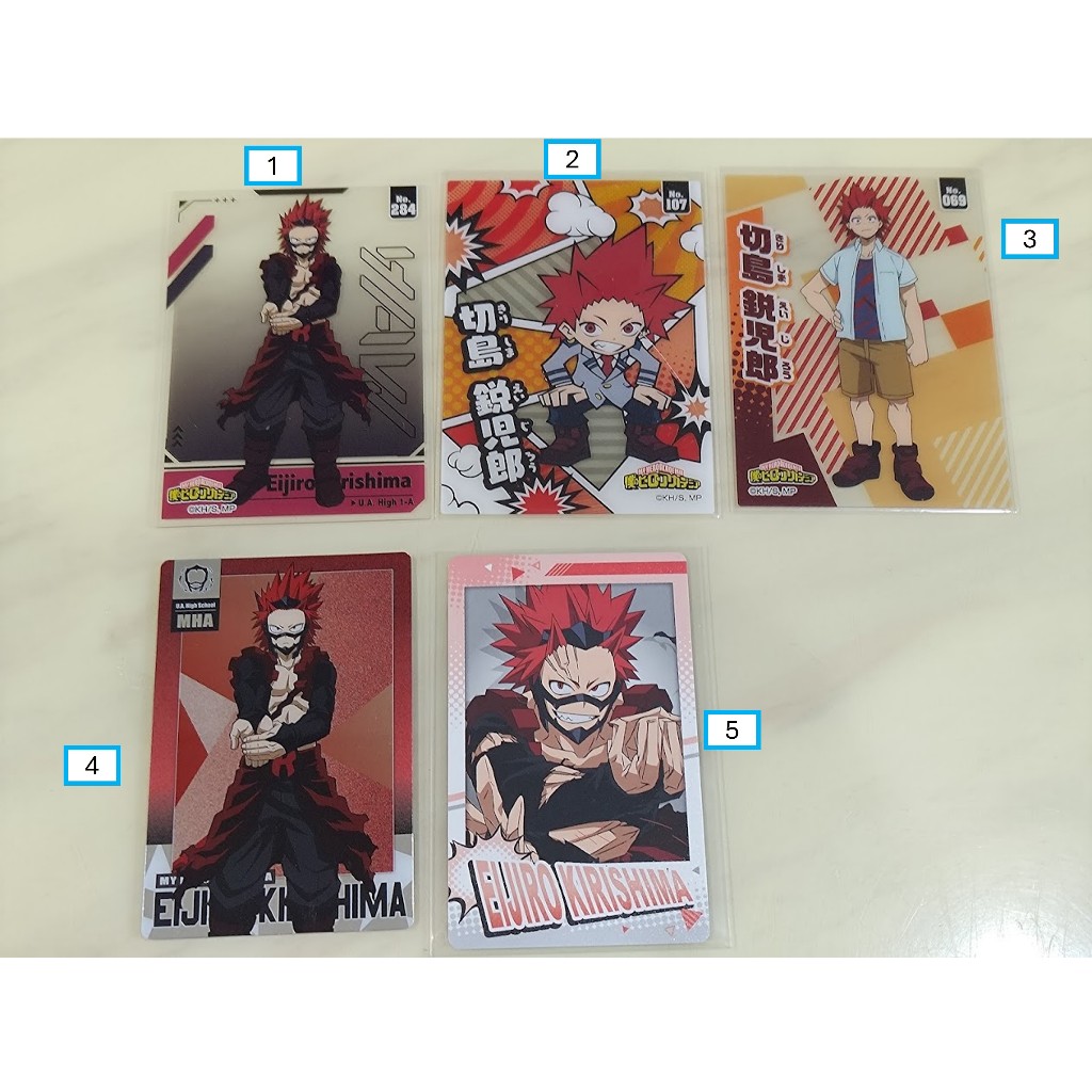 [睡睡蛙小池] 我的英雄學院 拍立得 餅卡 食玩卡 威化餅 個人池 切島 切島銳兒郎 極樂湯