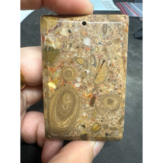 P4942 天然泰國龍宮舍利原礦 靈骨舍利 墜子 無事牌 墜飾 已打孔