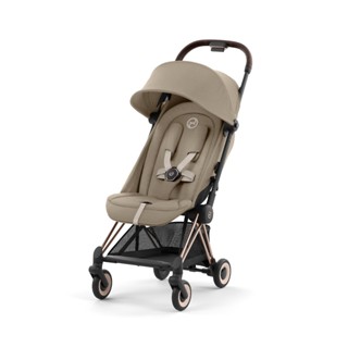 【出租/租借】Cybex Coya登機嬰兒推車/奶茶布套玫瑰金管