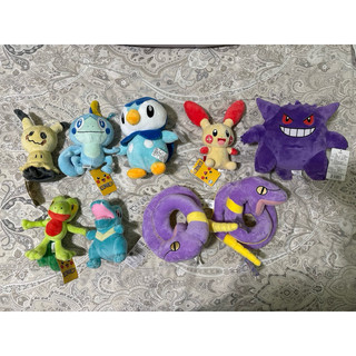 寶可夢 Pokémon 精靈寶可夢 神奇寶貝 娃娃 絨毛玩偶 吊牌未剪 耿鬼 阿柏蛇