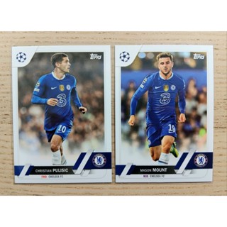 Chelsea切爾西 Mount&Pulisic 球員卡 兩張一起賣 2023 Topps