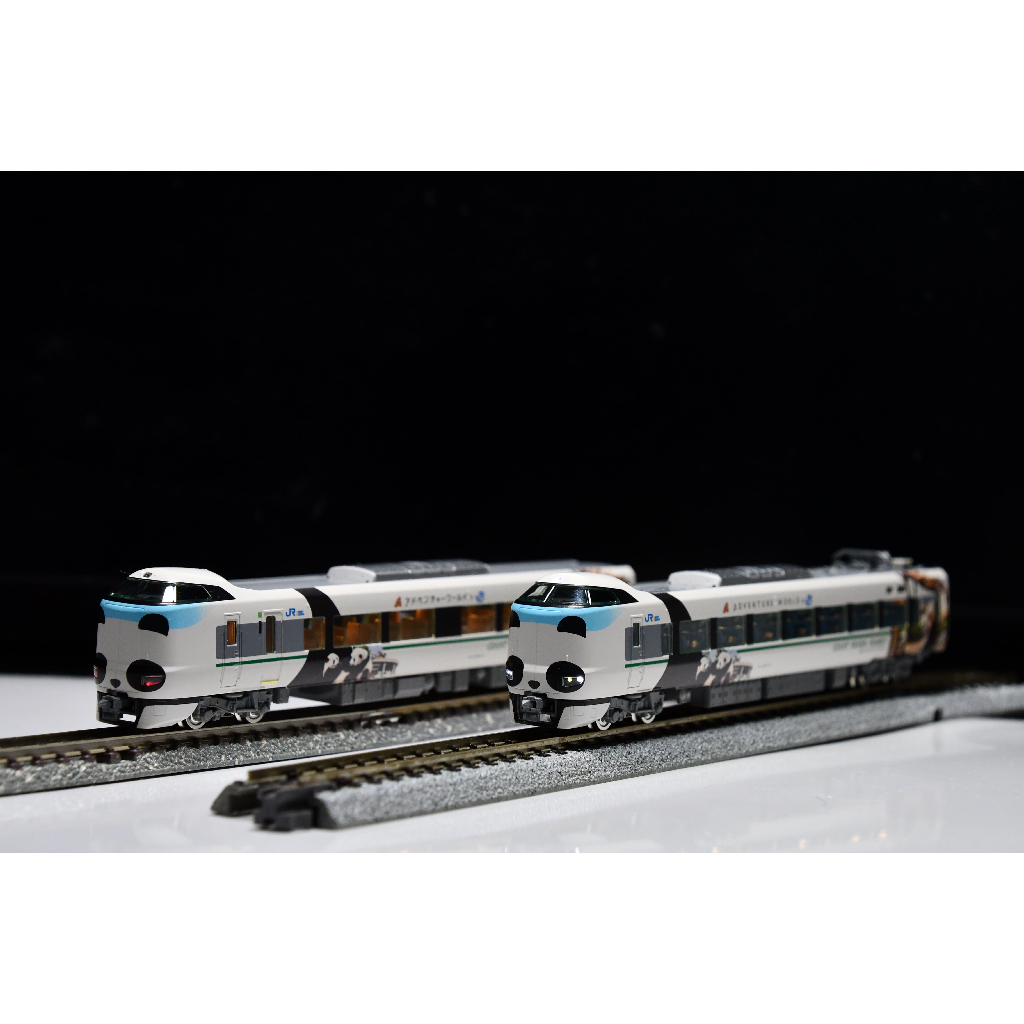 [近新極美限定品]TOMIX 97933 特別企劃品 JR 287系 特急電車 (熊貓微笑冒險列車) 6輛組