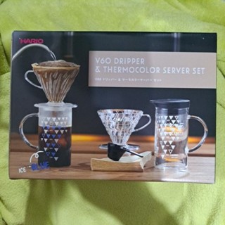 HARIO V60感溫變色咖啡壺組VDSS-3012-B