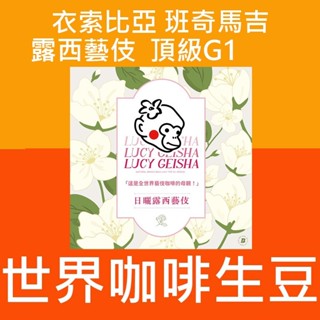 新產季 生豆 衣索比亞 班奇馬吉 露西藝伎 水洗 日曬 頂級G1-咖啡生豆 咖啡豆 莊園豆 精品豆 尋豆日曬 露西藝伎