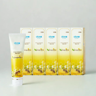 ［臺灣公司貨］艾多美 Atomy atom美 蜂膠牙膏 兒童牙膏 200g 50g 攜帶式旅行組