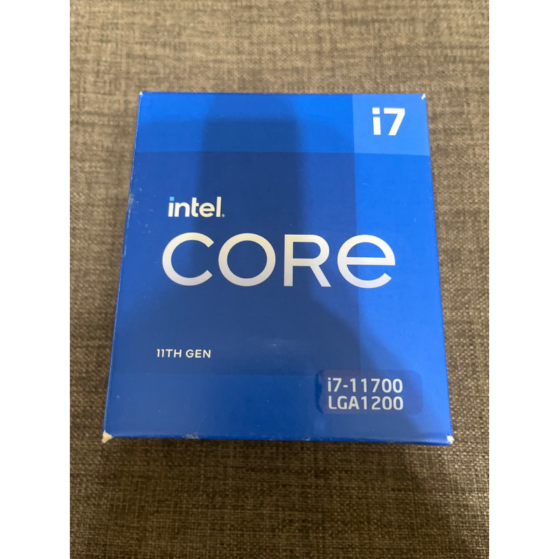 全新未開Intel CORE i7-11700原廠CPU風扇（適用LGA1700）