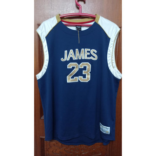 NIKE製Lebron James聯名深藍色運動背心XL號