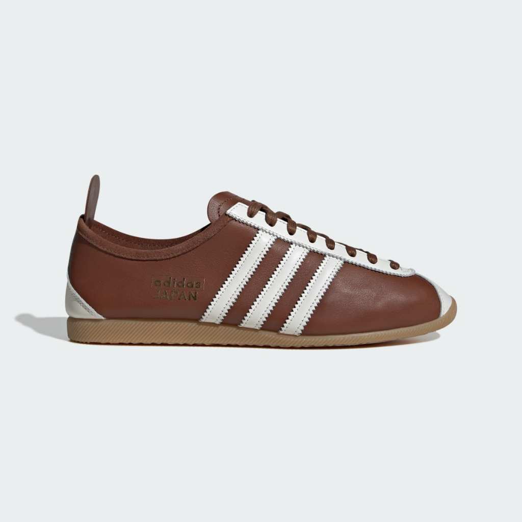ADIDAS JAPAN W 'Preloved Brown' 棕白 皮革 復古 德訓鞋 休閒鞋 女鞋【JH5434】