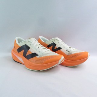 NB WFCXCC4 女慢跑鞋 FuelCell Rebel v4 D寬楦 數字潮鞋 流行穿搭 兔毛灰橘