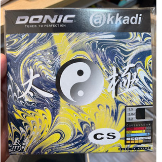 [將拼桌球運動空間］桌球膠皮DONIC Akkadi 太極 CS 高CP值