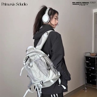【PRIMAXIS】輕便雙肩機能戶外登山包 雙肩運動後揹包女 尼龍後揹包 多功能大容量後揹包 書包 揹包 登山包 男女同