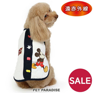 【PET PARADISE】米奇背開保暖厚絨外套 (DSS)｜DISNEY 2023遠紅外線 寵物精品服飾 SALE