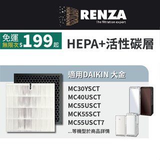 適用Daikin 大金 MC40USCT MC55USCT MC30YSCT KAFP080B4 MCK55USCT濾網