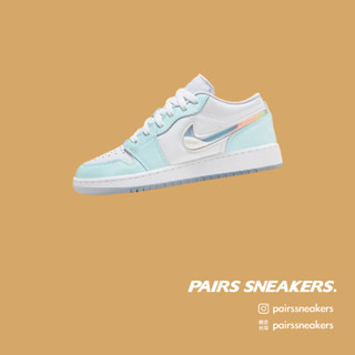 Air Jordan 1 Low SE GS 大童 低筒 休閒鞋 珠光藍 HJ3481-491