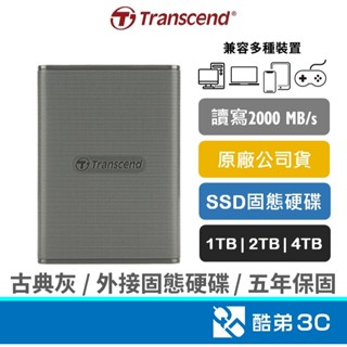 Transcend 創見 1TB 2TB 4TB 固態SSD隨身碟 行動 外接硬碟 蘋果15以上都可用 ESD360C