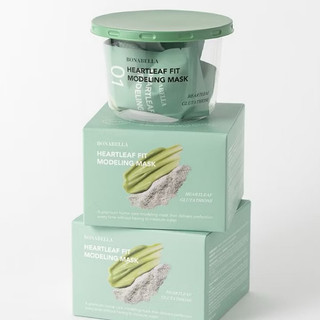 全新正品 Bonabella 魚腥草 軟膜 套裝：1套軟膜帶碗 / 單軟膜 4套每盒