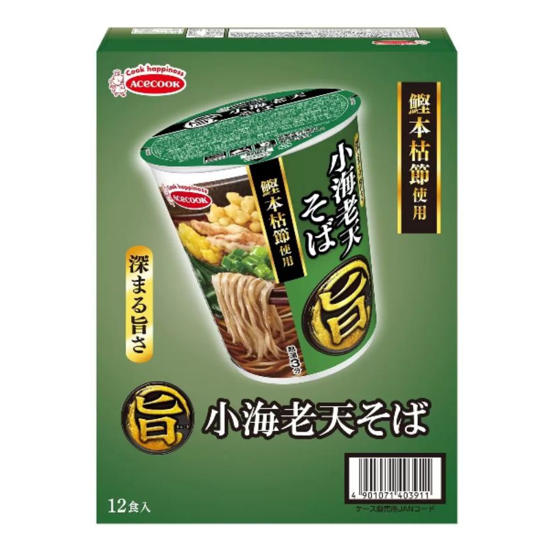 (預購)日本好市多 ACECOOK 炸蝦天婦羅蕎麥麵 豆皮烏龍麵