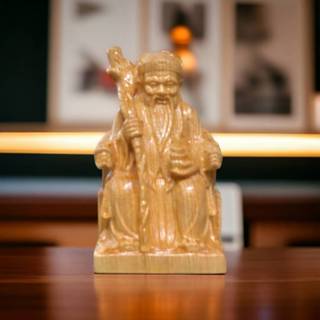 福德正神 土地公 實木雕刻 土地公公仔 模型神尊 土地公神像 土地公神尊 神明公仔 福德正神公仔 廟會模型神尊