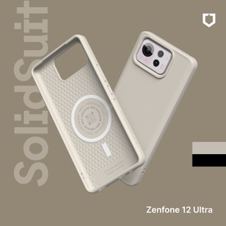 犀牛盾 適用ASUS Zenfone 12 Ultra SolidSuit(MagSafe相容)防摔背蓋磁吸手機殼