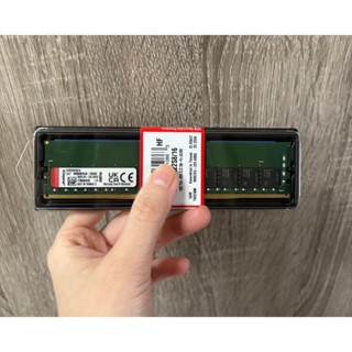 全新未拆封 金士頓 16GB DDR4 3200 KVR32N22S8/16／桌上型記憶體