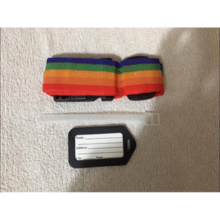 網路品牌～彩色行李箱束帶