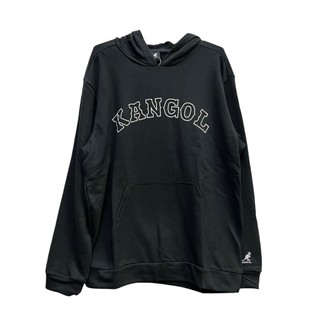 KANGOL 中性 黑 基本 印花 薄帽T 版型偏大 6355107220