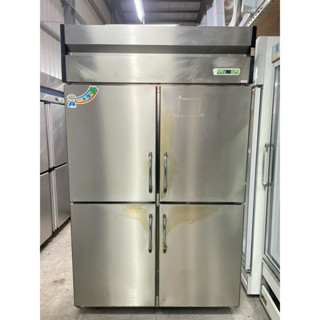 【上豪冷凍餐飲裝置】一路領鮮四門上凍下藏風冷冰箱220V.營業用.二手.中古
