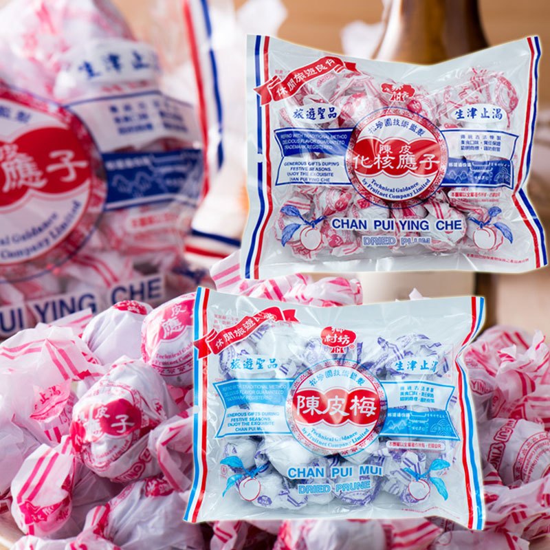 鄉村坊 陳皮梅 陳皮化應子 454g【蘇珊小姐】有籽 獨立包裝 梅子 生津止渴 開胃 去油解膩 松珍園 香港零食